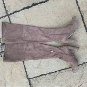Over The Knee High Heel Boots Size 6